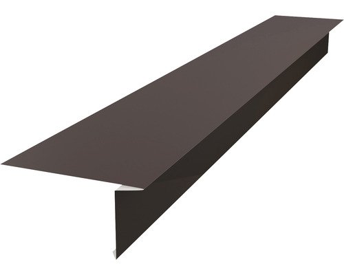 PRECIT Schürze für Click Stripes Trapez Schokoladenbraun RAL 8017 2000 mm x 50 mm x 150 mm
