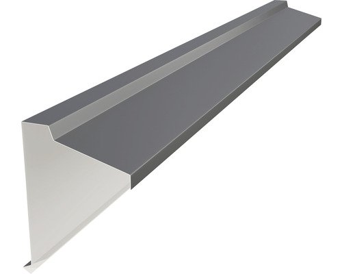 PRECIT Pultdachabdeckung für Click Stripes Trapez Anthrazitgrau RAL 7016 2000 mm x 120 mm x 160 mm