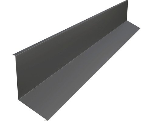 PRECIT Kappleiste für Click Stripes Trapez Anthrazitgrau RAL 7016 2000 mm x 80 mm x 100 mm