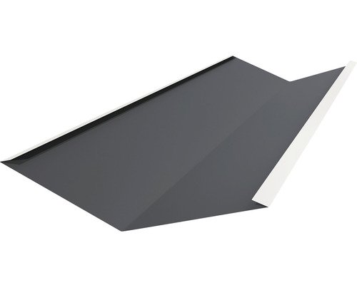PRECIT Kehlrinne für Click Stripes Trapez Anthrazitgrau RAL 7016 2000 mm x 540 mm x 100 mm