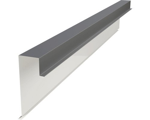 PRECIT Kantenwinkel für Click Stripes Trapez Anthrazitgrau RAL 7016 2000 mm x 150 mm x 70 mm