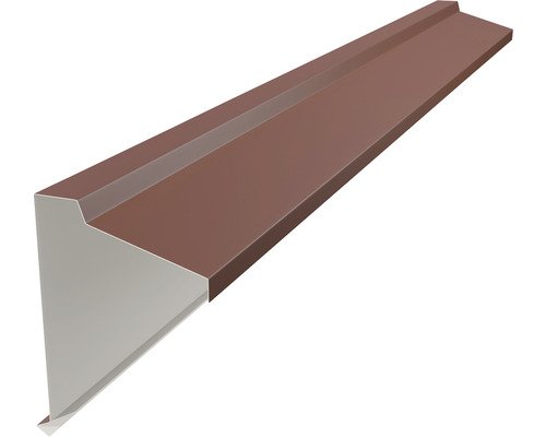 PRECIT Pultdachabdeckung für Click Stripes Trapez Oxidrot RAL 3009 2000 mm x 120 mm x 160 mm