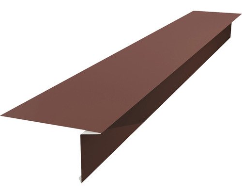 PRECIT Schürze für Click Stripes Trapez Oxidrot RAL 3009 2000 mm x 50 mm x 150 mm