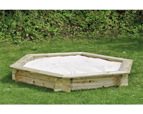 Sandkasten 6-eckig Ø 230 cm