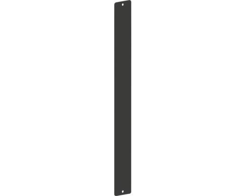 REIKA Montageplatte Ovaro für Magnetaccessoires 457 x 50 mm schwarz matt