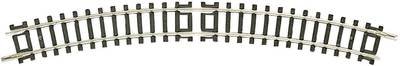 22224 N Fleischmann Gleis (ohne Bettung) Gebogenes Gleis 30 ° 295.4 mm 12 St.