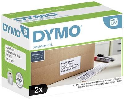 DYMO 102 x 59 mm Weiß 1150 St. S0947420 Versand-Etiketten, Namensschild-Etiketten