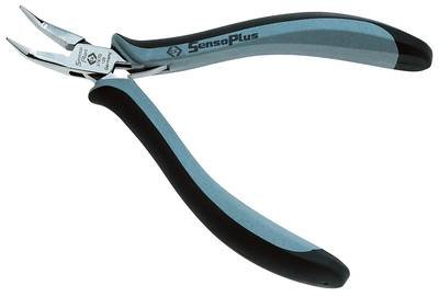 C.K T3767D 120 ESD Spitzzange 45° gebogen 130 mm