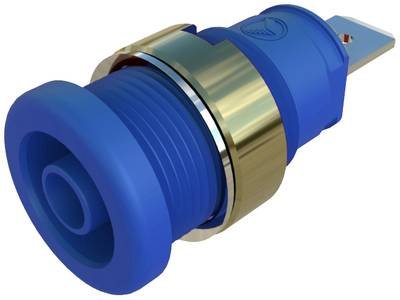 SKS Hirschmann SEB 2620 F6,3 Ni blau Sicherheits-Einbaubuchse Blau 1 St.
