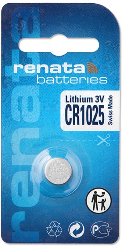 Renata Knopfzelle CR 1025 3 V 1 St. 30 mAh Lithium