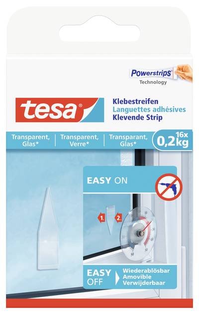 tesa 77732 Klebestreifen Transparent Inhalt: 16 St.