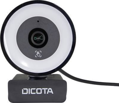 Dicota Webcam Ringlight 5MP Webcam Mikrofon