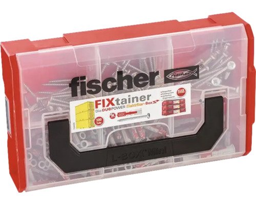 fischer Elektriker-Dübelset mit Schrauben 300-tlg