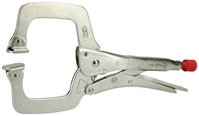 KS TOOLS Schweiß-Klammer-Gripzange, beweglichen Spannbacken 0-100mm ( 115.1074 )