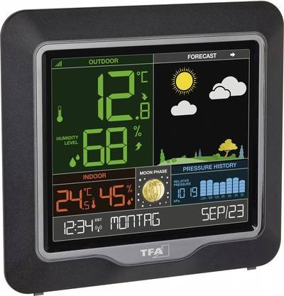 TFA Dostmann Season 35.1150.01 Funk-Wetterstation Vorhersage für 1 Tag Anzahl Sensoren max. 1 St.