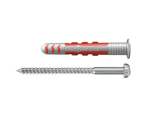 fischer Kunststoffdübel DUOSEAL 8 x 48 mm S A2 25 Stück