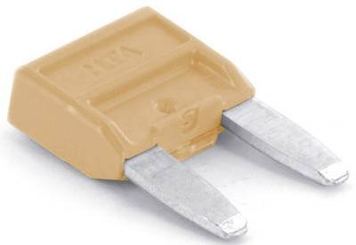 TRU COMPONENTS 8551236 Kfz Mini Flachsicherung 5 A Hellbraun 1 St.