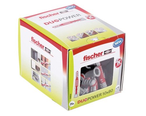 fischer Universaldübel DuoPower 10 x 80,25 mm 25 Stück