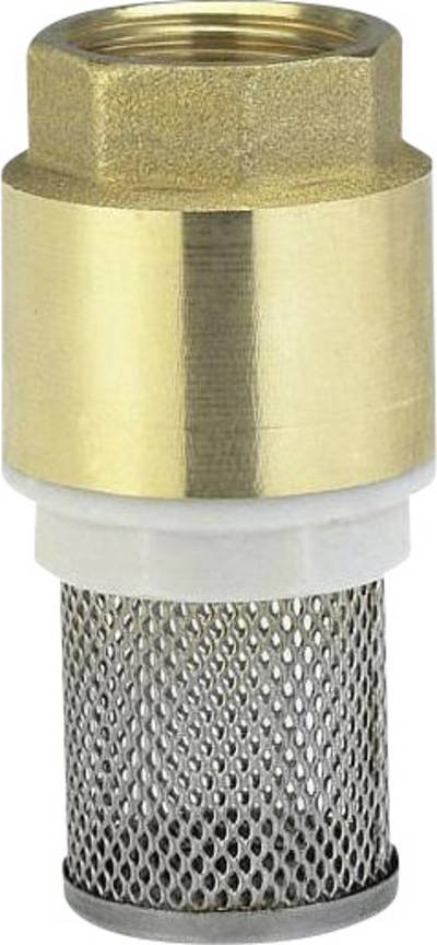 GARDENA 07220-20 Messing-Fußventil, Saugkorb, Ventilkegel, Dichtung, 26,5 mm Fußventil 26,5 mm (G3/4) Messing