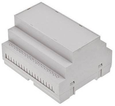 TRU COMPONENTS TC-7910828 Hutschienen-Gehäuse 65 x 90 x 105 ABS-V0 Grau 1 St.