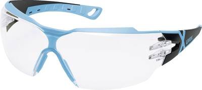 uvex pheos cx2 9198256 Schutzbrille Schwarz, Hellblau EN 170 DIN 170
