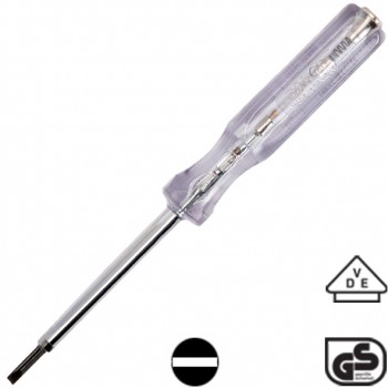 Comprobador de tensión y destornillador aislado de 150 v a 250 v ref. 8045vde - Rationalstock.es