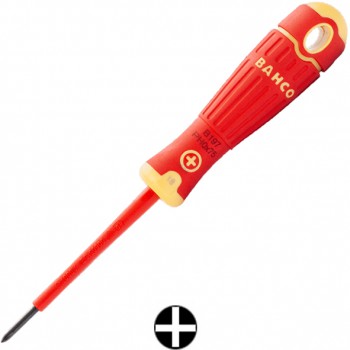 Destornillador phillips aislado vde bahcofit con mango multicomponente ref. b197ph - Rationalstock.es