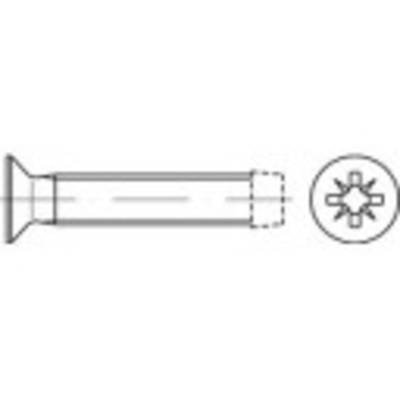 TOOLCRAFT 141217 Gewindefurchende Schrauben M8 25 mm Kreuzschlitz Pozidriv DIN 7500 Stahl galvanisch verzinkt 250 St.