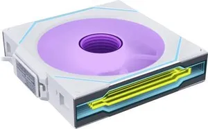 Lian Li UNI FAN SL-INF Wireless Lüfter, ARGB, PWM - Reverse Blade, 120mm, weiß