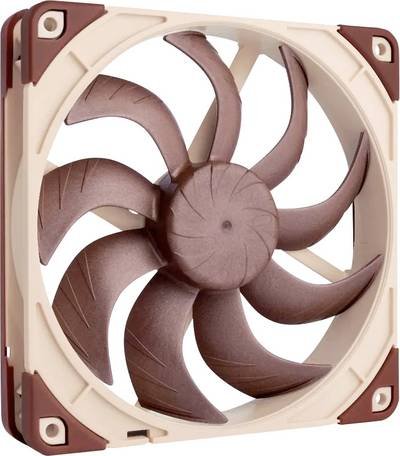 Noctua NF-A14X25 G2 LS-PWM PC-Gehäuse-Lüfter Beige, Braun (B x H x T) 14 x 2.5 x 14 cm