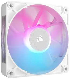 Corsair iCUE LINK RX120 RGB PC-Gehäuse-Lüfter Weiß (B x H x T) 120 x 120 x 25 mm inkl. LED-Beleuchtung