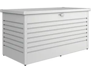 Auflagenbox Biohort 160 830 L silber-metallic