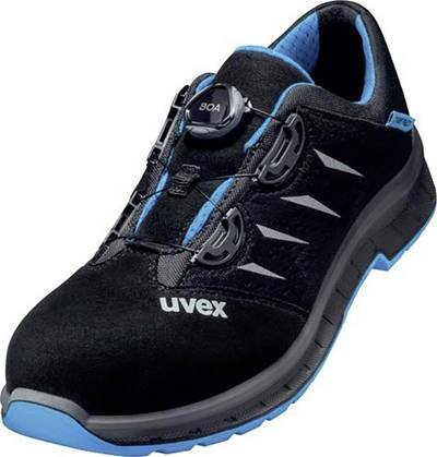 uvex 6938 6938249 Sicherheitshalbschuh S1P Schuhgröße (EU): 49 Schwarz/Blau 1 Paar