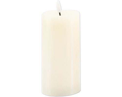 LED Kerze Novita Ø 7.5 H 15 cm creme