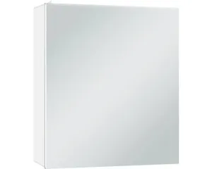 DSK LED-Spiegelschrank Silver Skyline BxHxT 60 x 70 x 13.1 cm alufarben