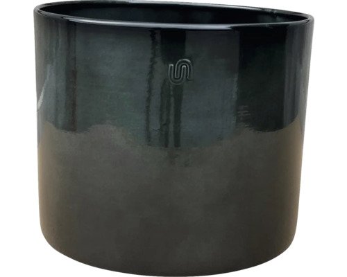 Pflanztopf Cylinder Pot Metall Ø 27 cm H 22 cm blau