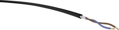 VER H07RN-F 2x 1 Ri. 50 Energieleitung H07RN-F 2 x 1 mm² Schwarz 50 m