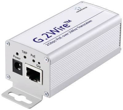 Renkforce RF-5230760 Netzwerkverlängerung 2-Draht Reichweite (max.): 500 m 1 St. 2000 MBit/s mit PoE-Funktion