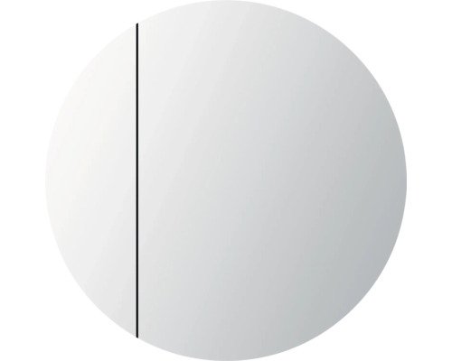 DSK LED-Spiegelschrank Silver Style BxHxT 80 x 80 x 8.9 cm alufarben