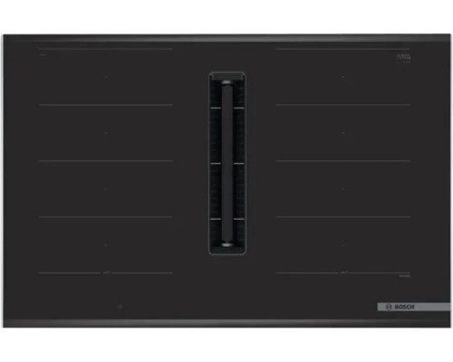 Bosch PXX875D67E Induktionskochfeld mit integriertem Dunstabzug 81,6 cm x 52,7 cm 4 Kochzonen autark