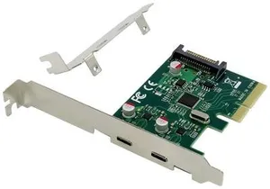 Conceptronic EMRICK07G 2 Port USB-C® 3.1 Gen2 Schnittstellenkarte PCIe, USB-C® PCIe x4