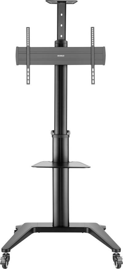 SpeaKa Professional SP-TVC-1400 TV-Rollwagen 94,0 cm (37") - 190,5 cm (75") Bodenständer, Querformat, Hochformat, Drehba