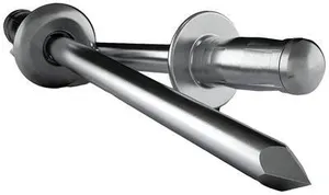 Gesipa 1433504 Blindniete (Ø x L) 5 mm x 16 mm Stahl Aluminium Blindniet Al/St 5x16mm Standard KS 10,0-12,0mm 500 St.