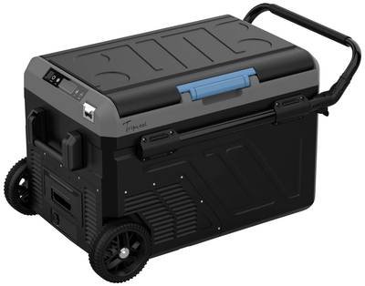 Tripcool C053-040 Minikühlschrank/Partykühler Kompressor 12 V/DC, 24 V/DC Schwarz (matt) 40 l
