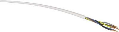 VER H05VV-F 5G1,5 ws Eca Ri.50 Energieleitung H05VV-F 5 G 1.50 mm² Weiß 50 m