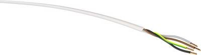 VER H05VV-F 4G0,75ws Eca Ri.50 Energieleitung H05VV-F 4 G 0.75 mm² Weiß 50 m