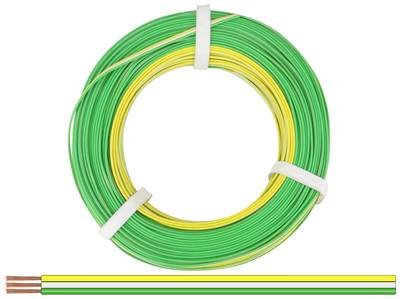 Donau Elektronik 325-354-25 Litze 3 x 0.25 mm² Gelb, Weiß, Grün 25 m
