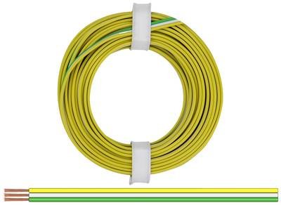 Donau Elektronik 325-354 Litze 3 x 0.25 mm² Gelb, Weiß, Grün 5 m