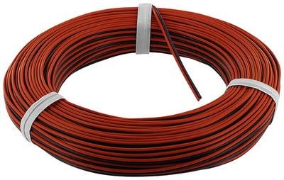 econ connect KZL2X014RTSW25 Litze 2 x 0.14 mm² Rot, Schwarz 25 m