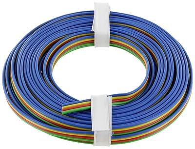 econ connect KL4X014FARB5 Litze 4 x 0.14 mm² Blau, Gelb, Rot, Grün 5 m